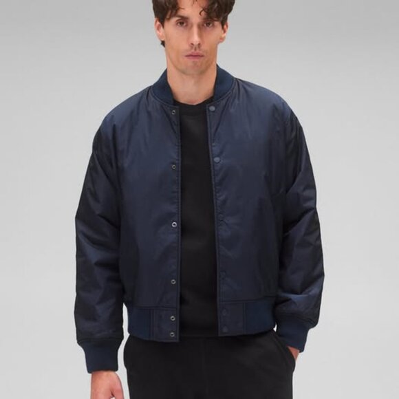Reigning Champ Stadium / Bomber Jacket - Navy - Large - Picture 2 of 4